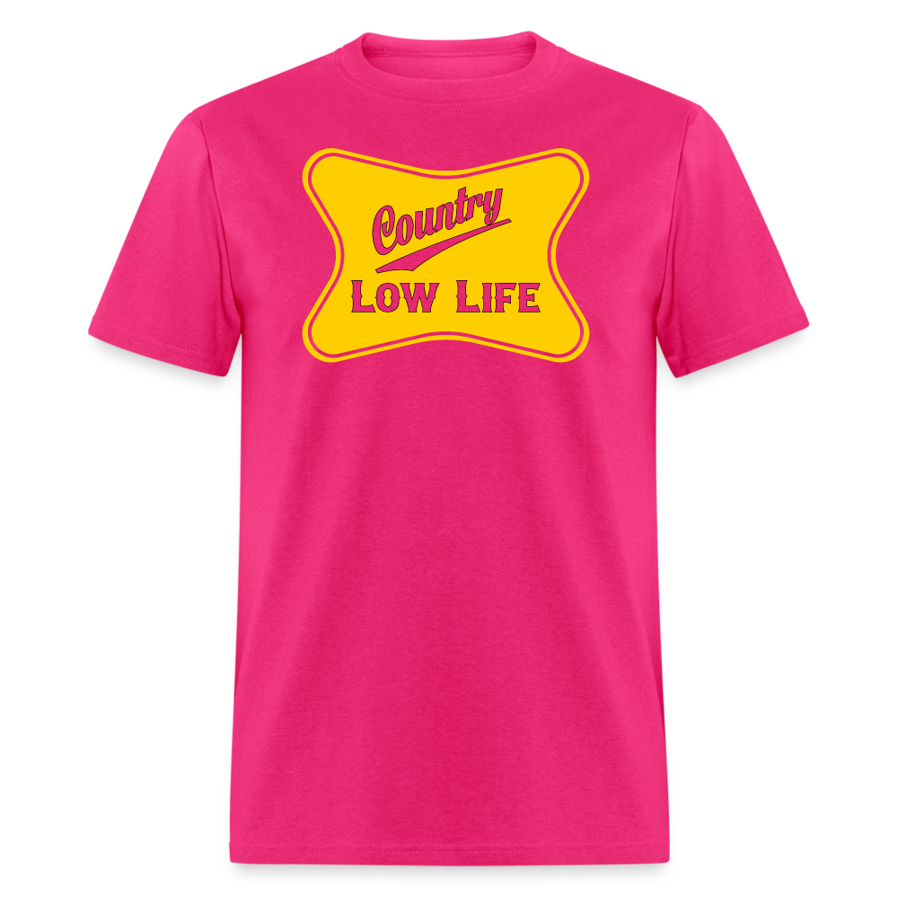 Country - Yellow - Unisex Classic T-Shirt - fuchsia