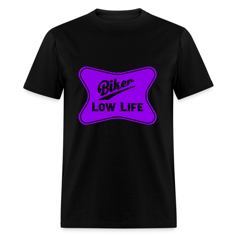 Biker - Purple - Unisex Classic T-Shirt - black