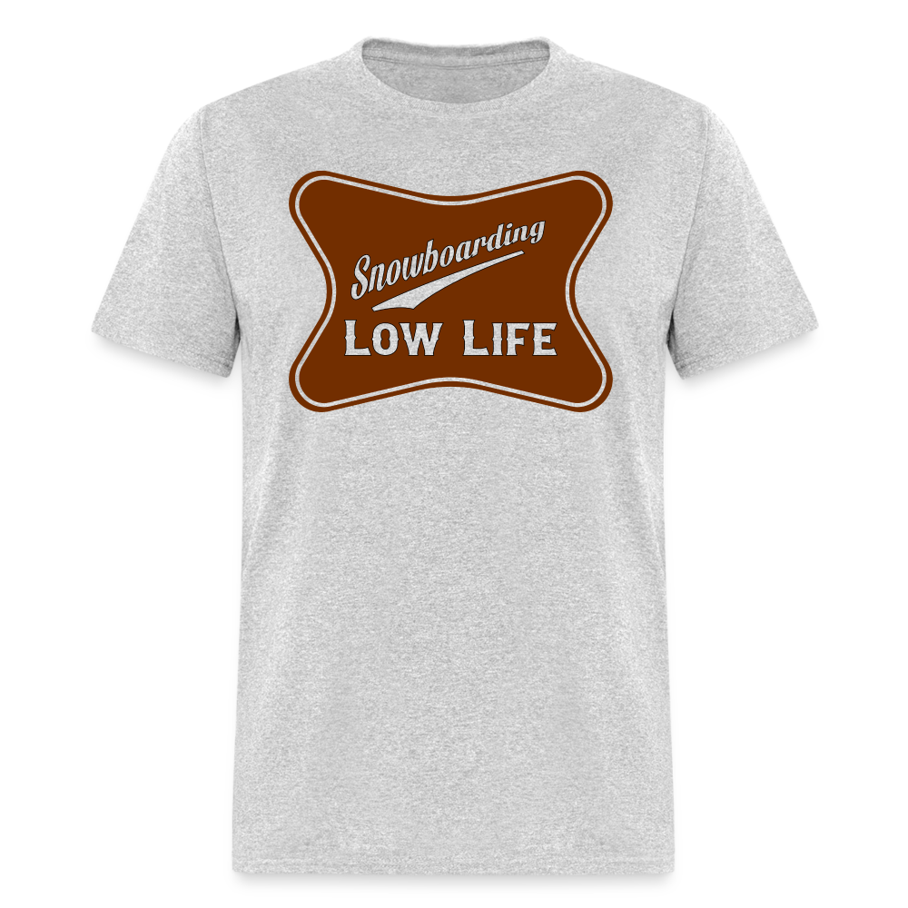 Snowboarding - Brown - Unisex Classic T-Shirt - heather gray