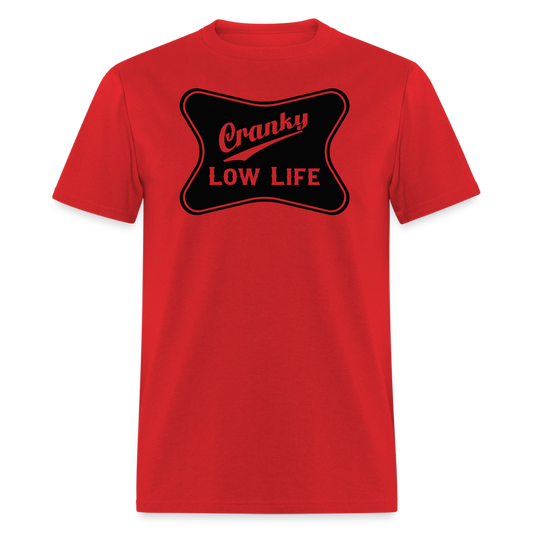 Cranky - Black - Unisex Classic T-Shirt - red