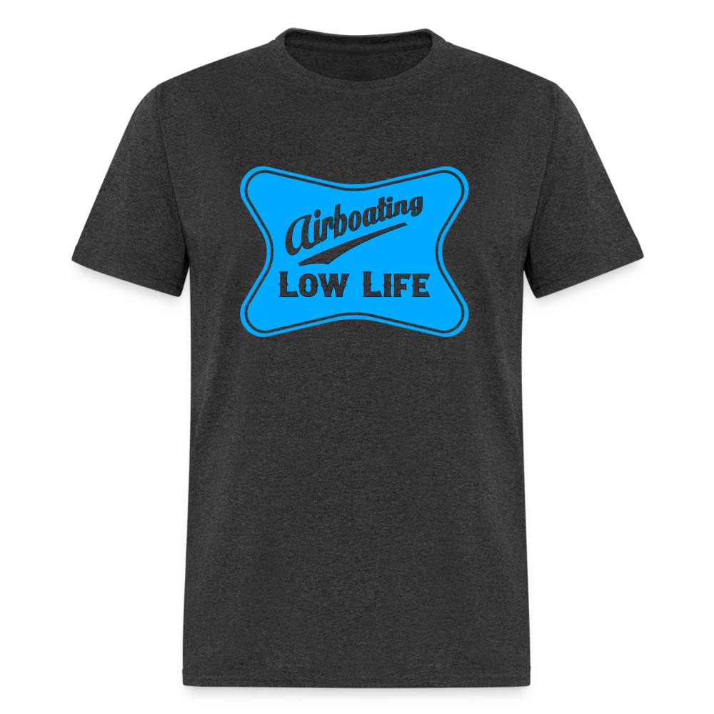 Airboating - Light Blue - (Unisex) Classic T-Shirt - heather black