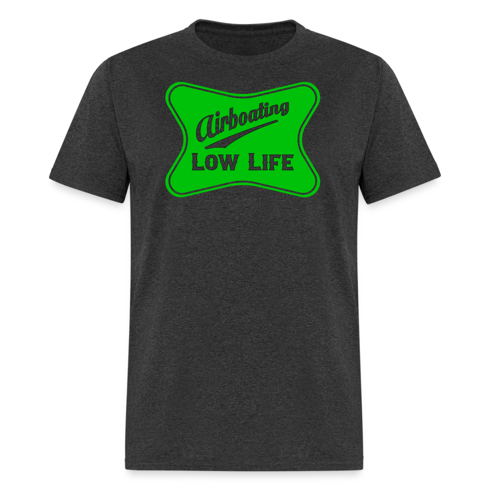 Airboating - Green - (Unisex) Classic T-Shirt - heather black