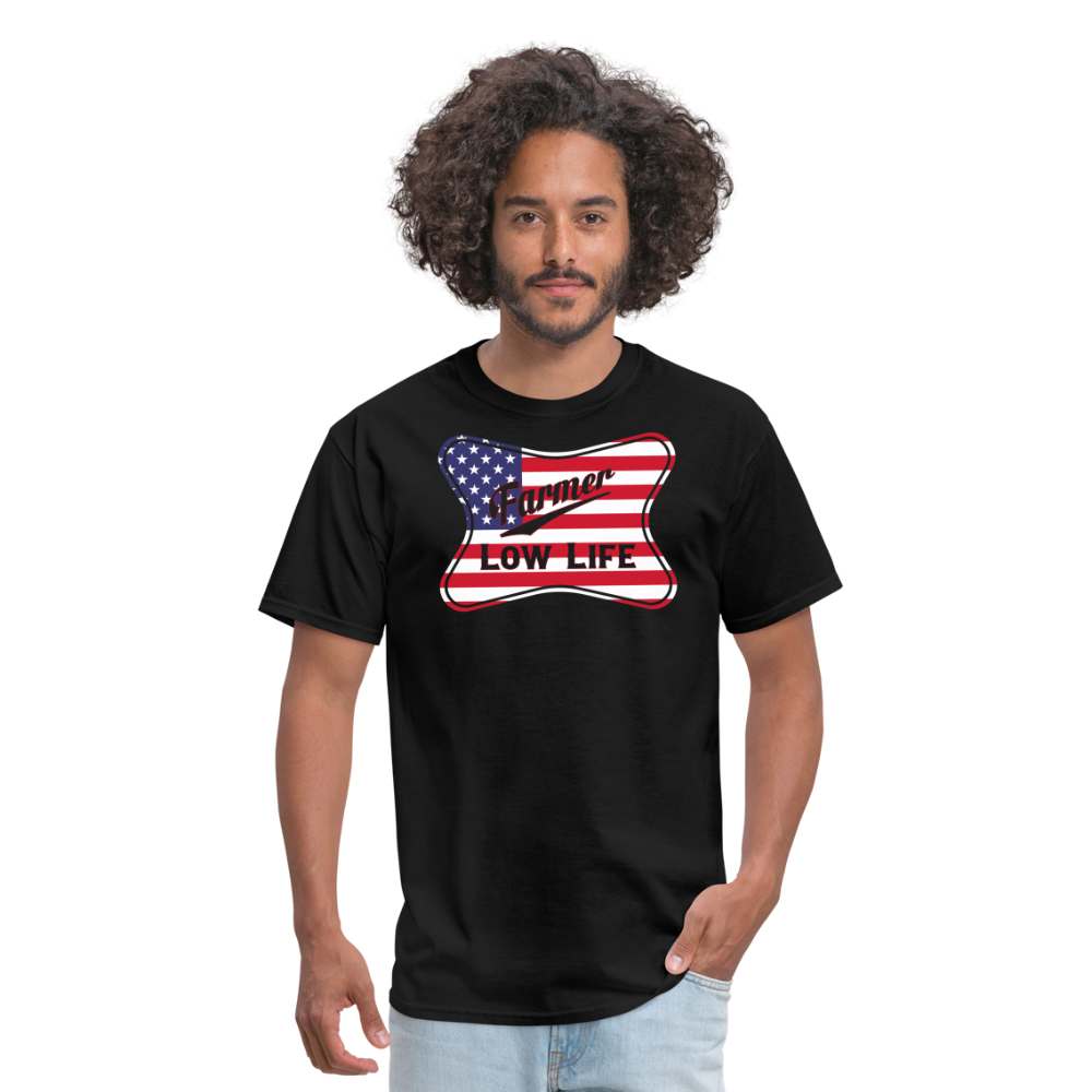 Farmer - Patriotic - Unisex Classic T-Shirt - black