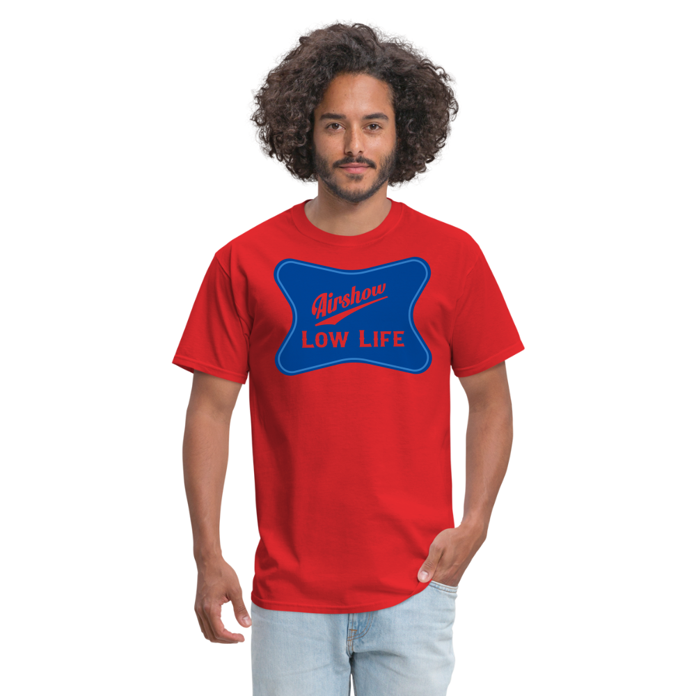 Airshow - Blue - Unisex Classic T-Shirt - red