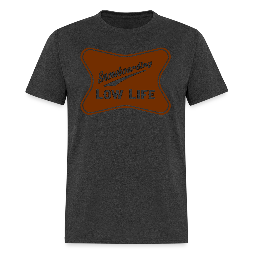 Snowboarding - Brown - Unisex Classic T-Shirt - heather black