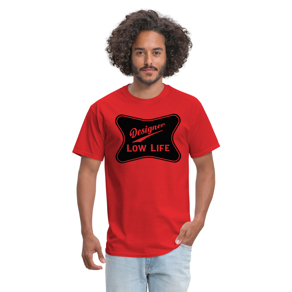 Designer - black - Unisex Classic T-Shirt - red