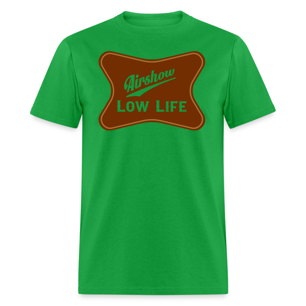 Airshow - Brown - Unisex Classic T-Shirt - bright green