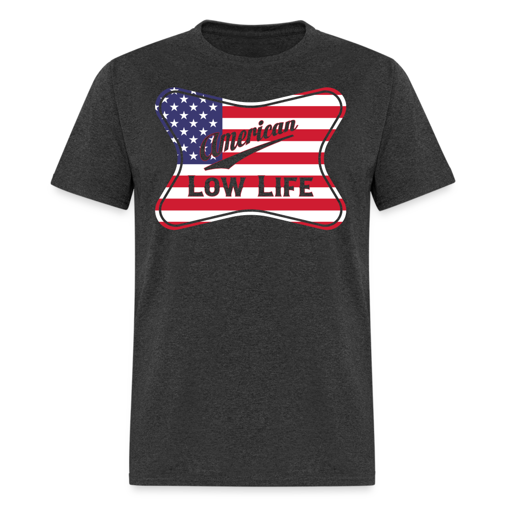 American - Flag - (Unisex) Classic T-Shirt - heather black