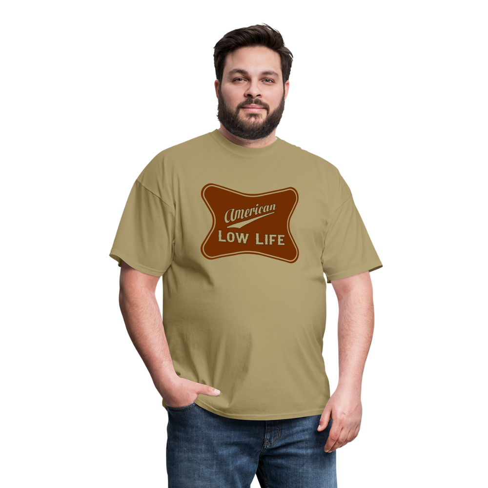 American - Brown - (Unisex) Classic T-Shirt - khaki