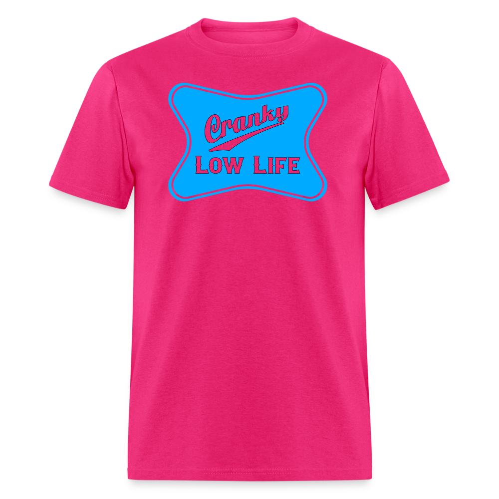 Cranky - Light Blue - Unisex Classic T-Shirt - fuchsia