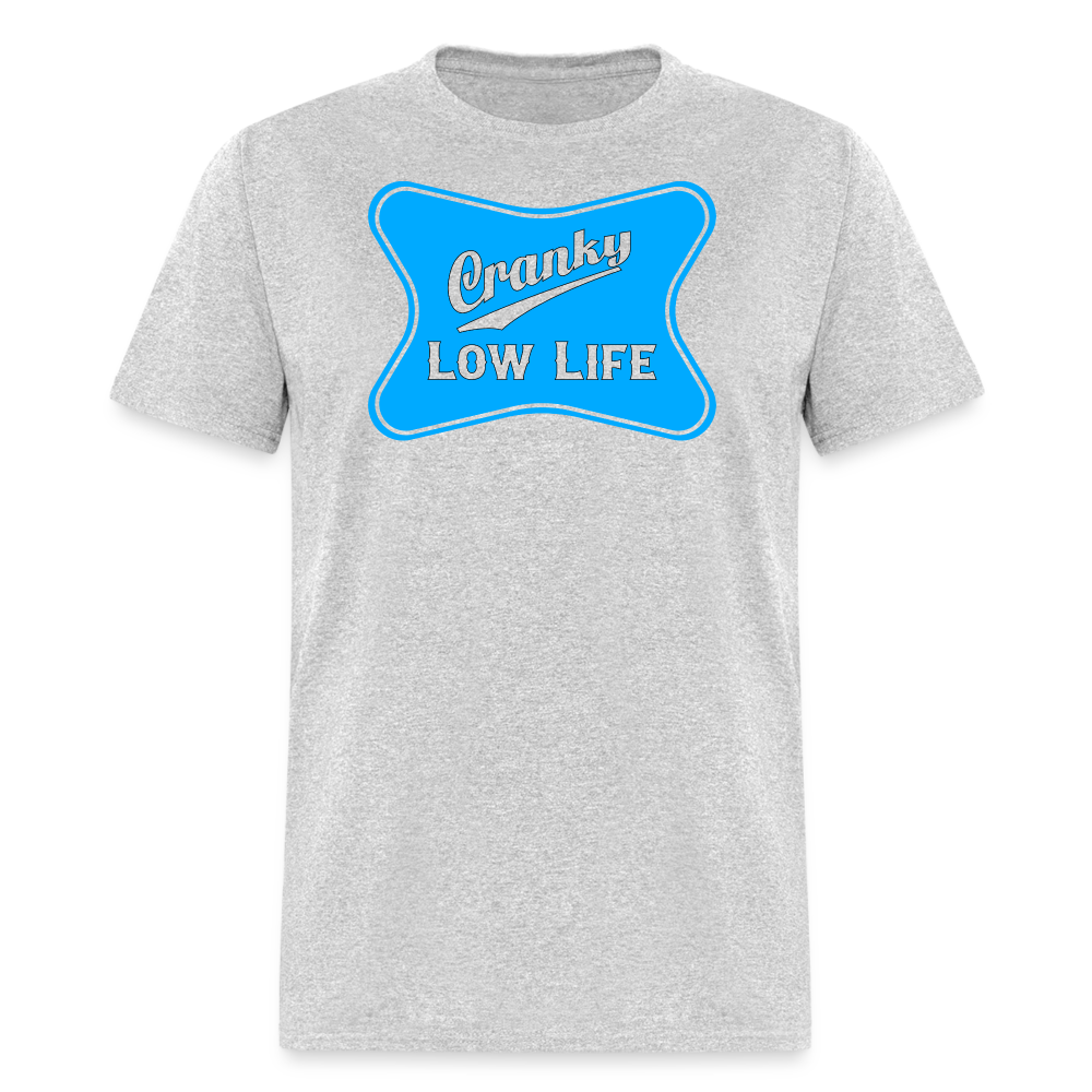 Cranky - Light Blue - Unisex Classic T-Shirt - heather gray