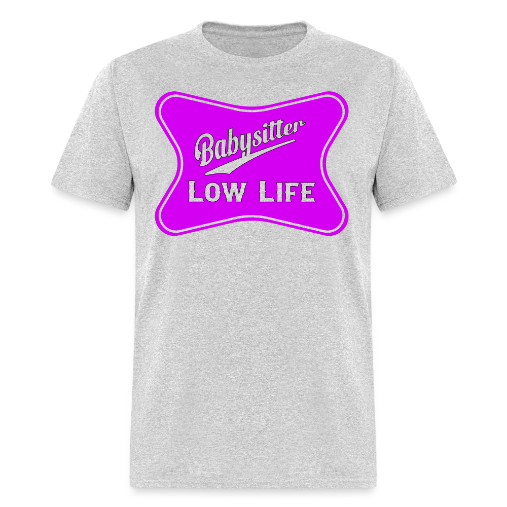 Babysitter - Purple - Unisex Classic T-Shirt - heather gray