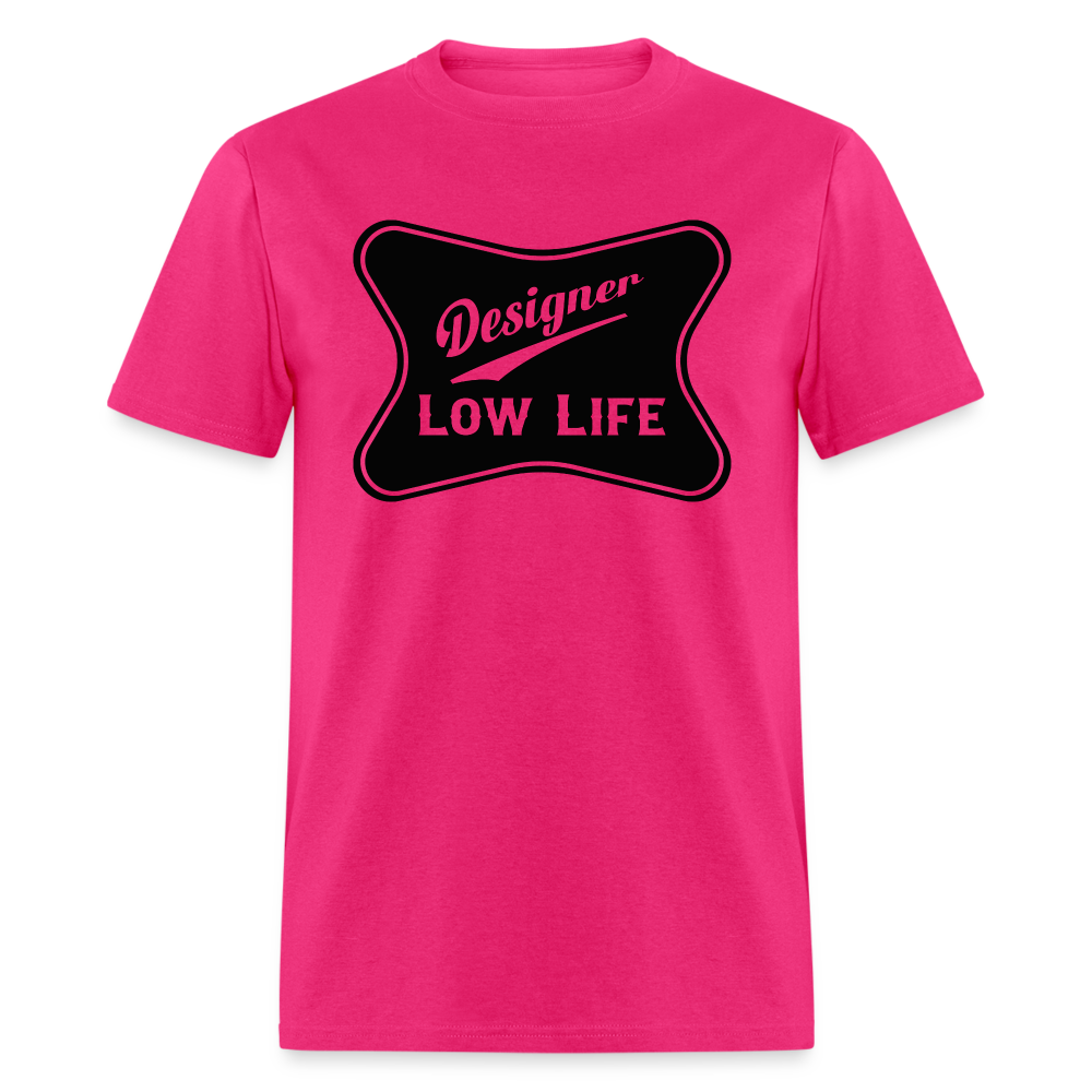 Designer - black - Unisex Classic T-Shirt - fuchsia