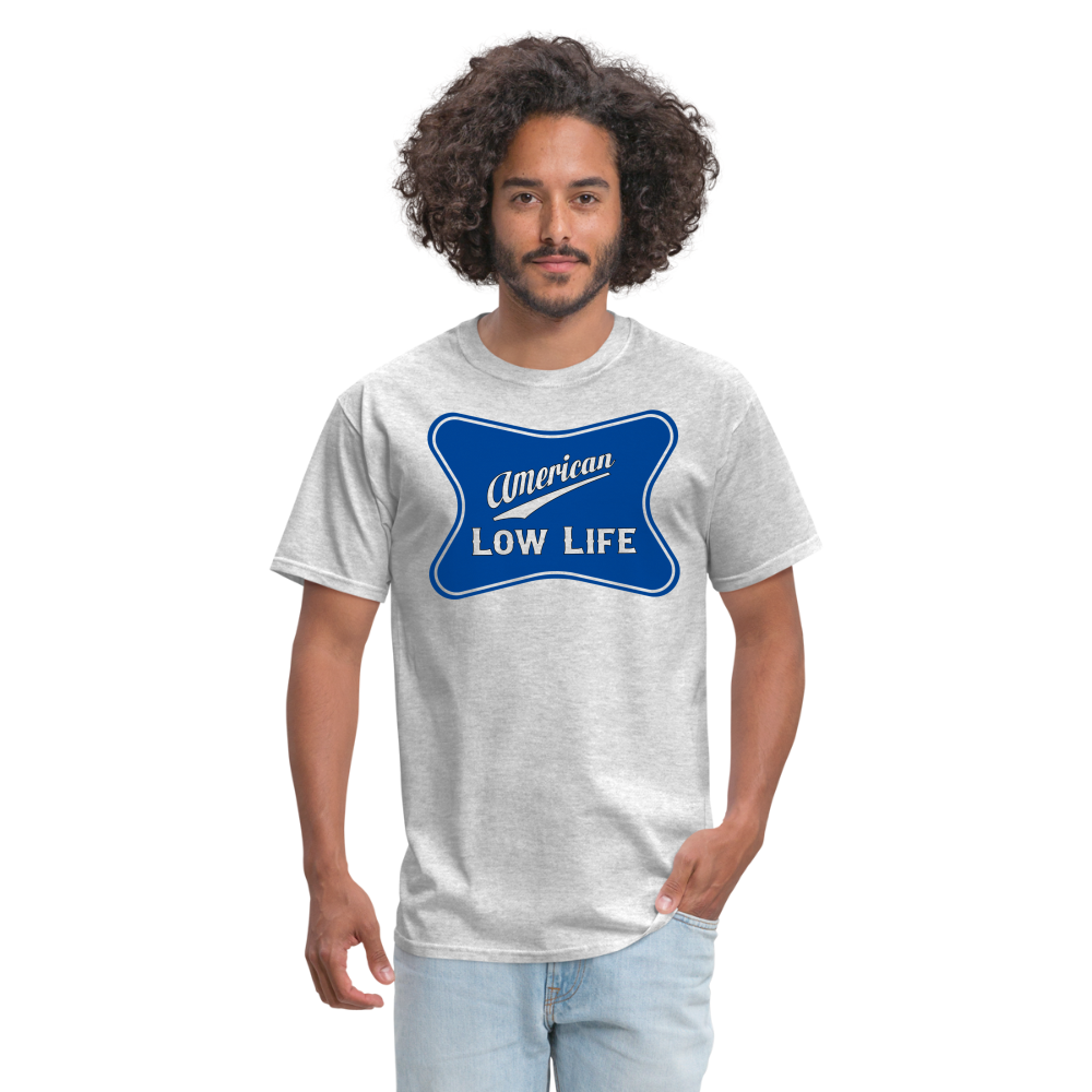 American - Dark Blue - (Unisex) Classic T-Shirt - heather gray
