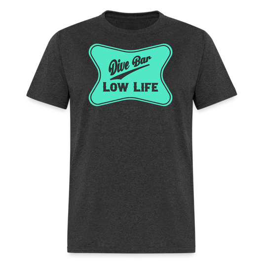 Dive Bar - Teal - Unisex Classic T-Shirt - heather black