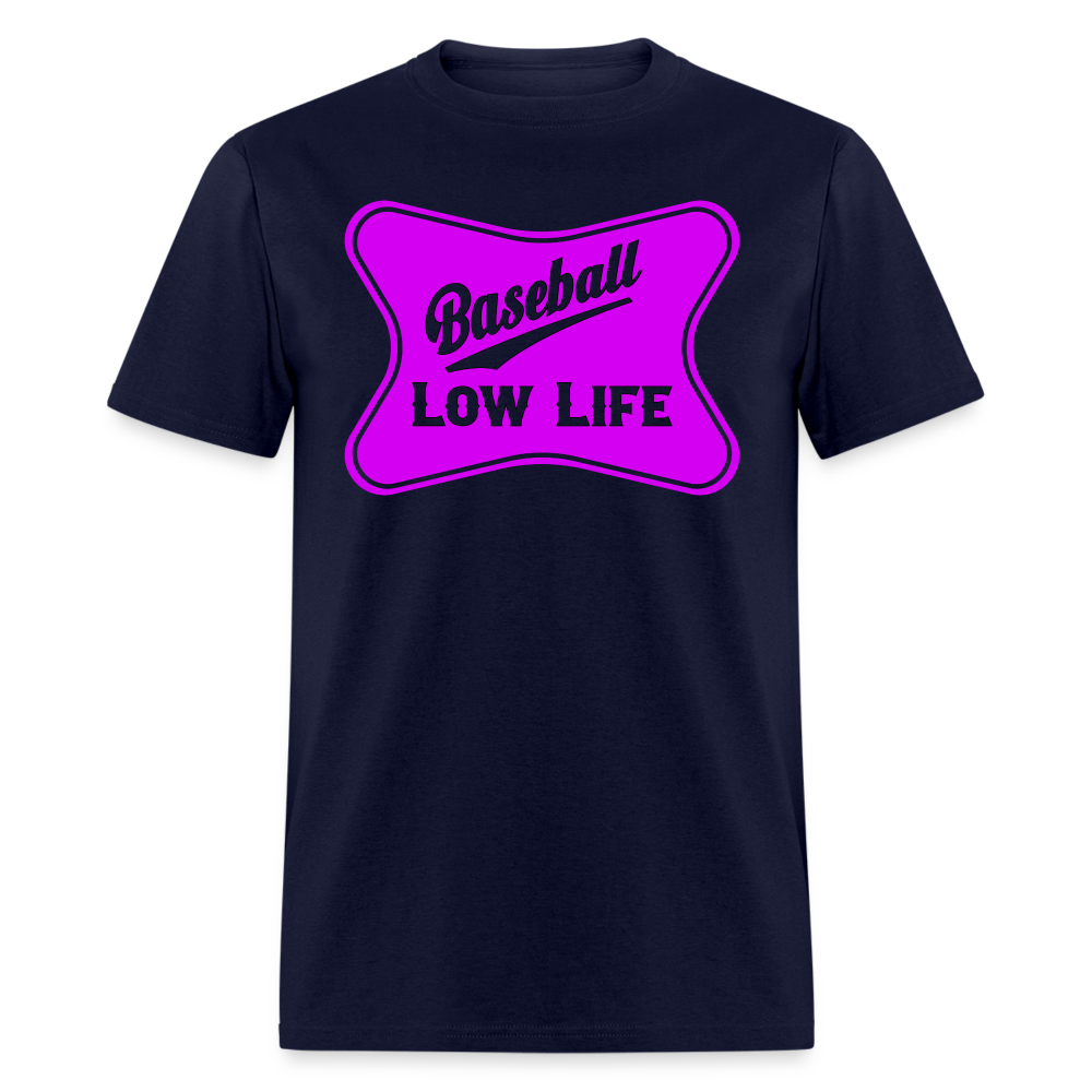Baseball - Pink - Unisex Classic T-Shirt - navy