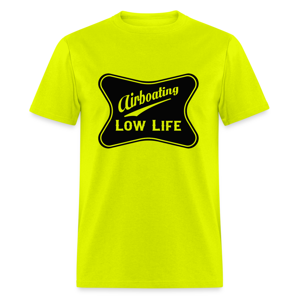 Airboating - Black - Unisex Classic T-Shirt - safety green
