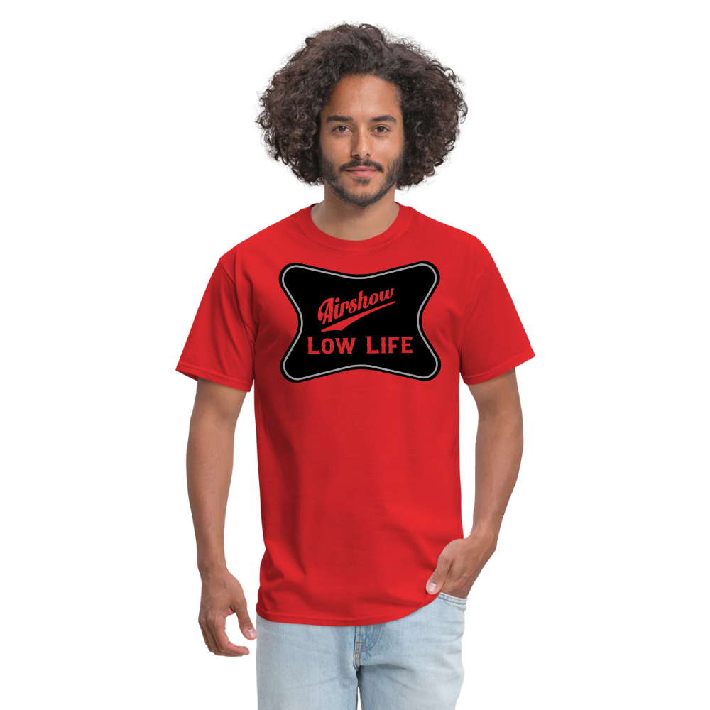 Airshow - Black - Unisex Classic T-Shirt - red