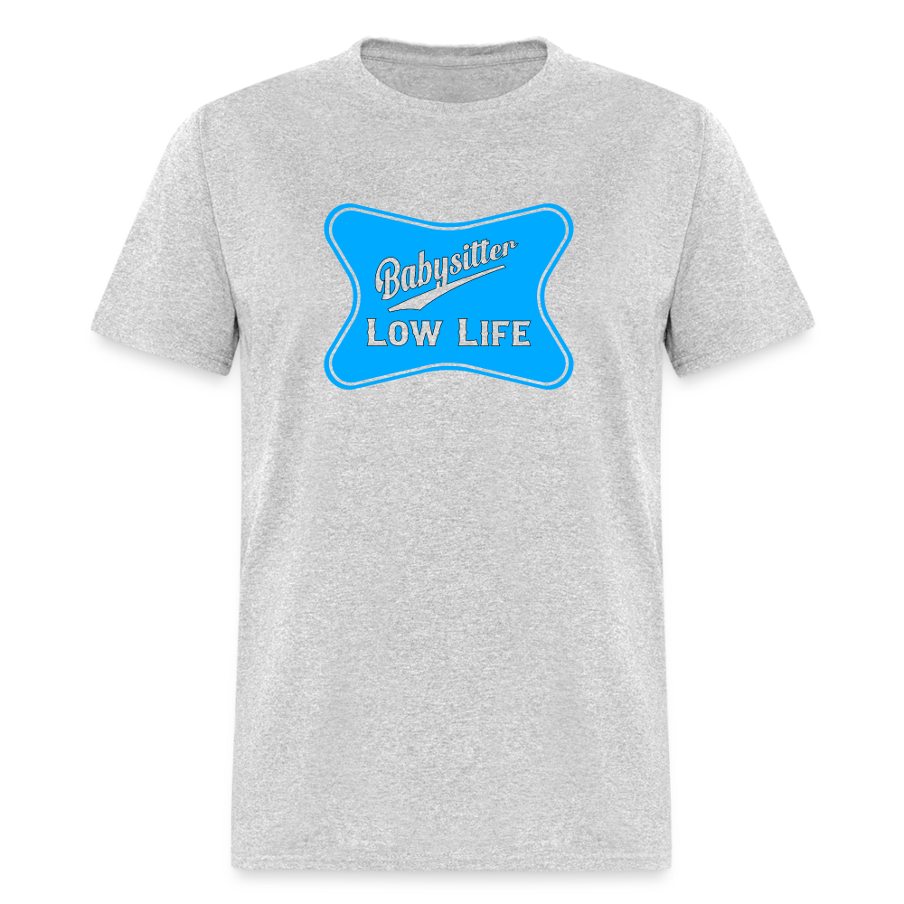 Babysitter - Light Blue - (Unisex) Classic T-Shirt - heather gray