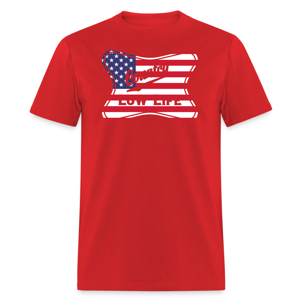 Country - Patriotic - Unisex Classic T-Shirt - red