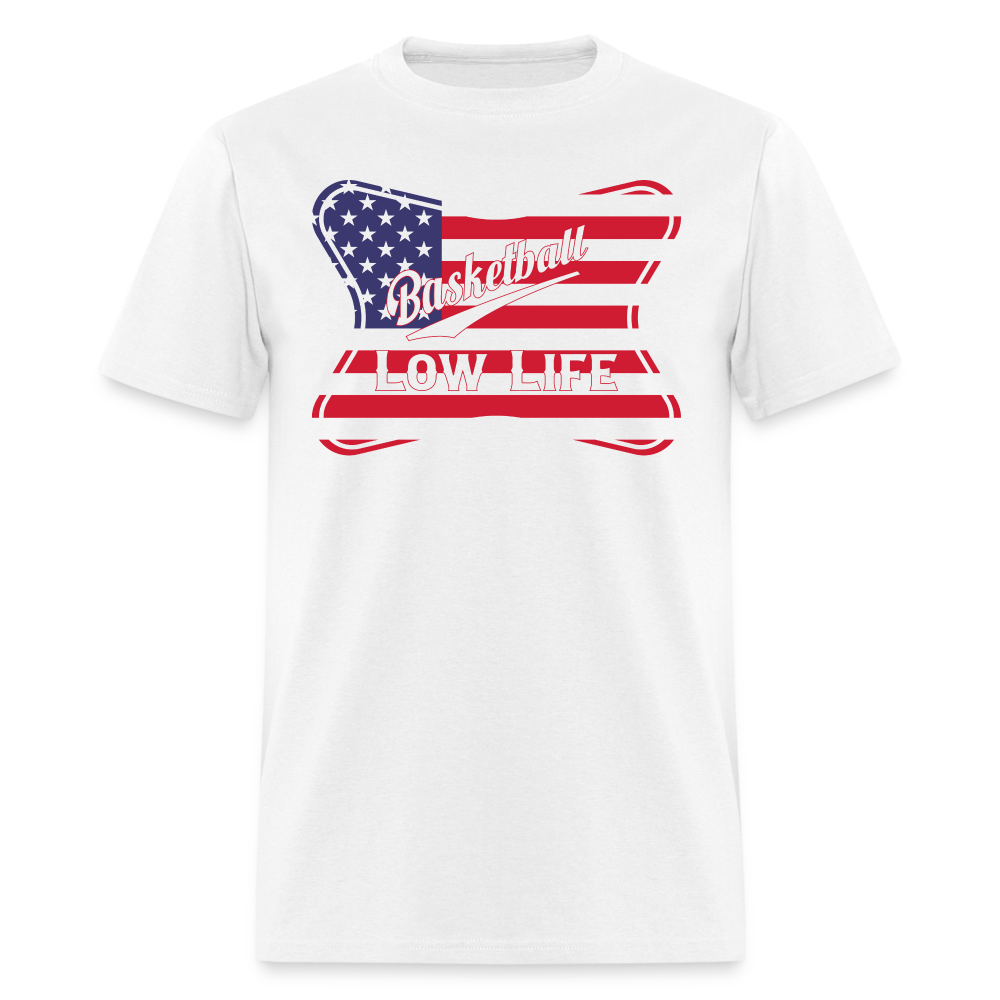 Basketball - Patriotic - Unisex Classic T-Shirt - white