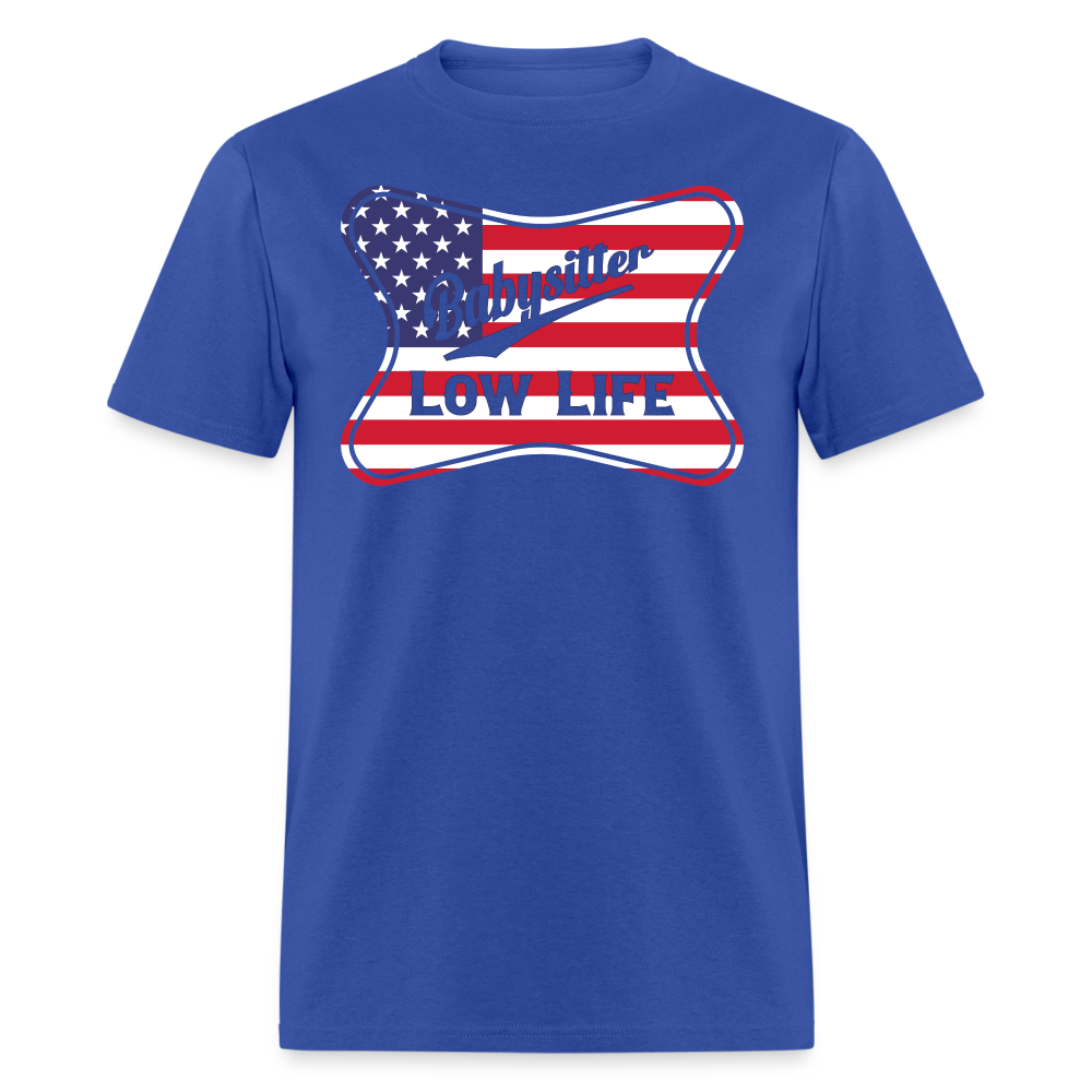 Babysitter - Flag - (Unisex) Classic T-Shirt - royal blue