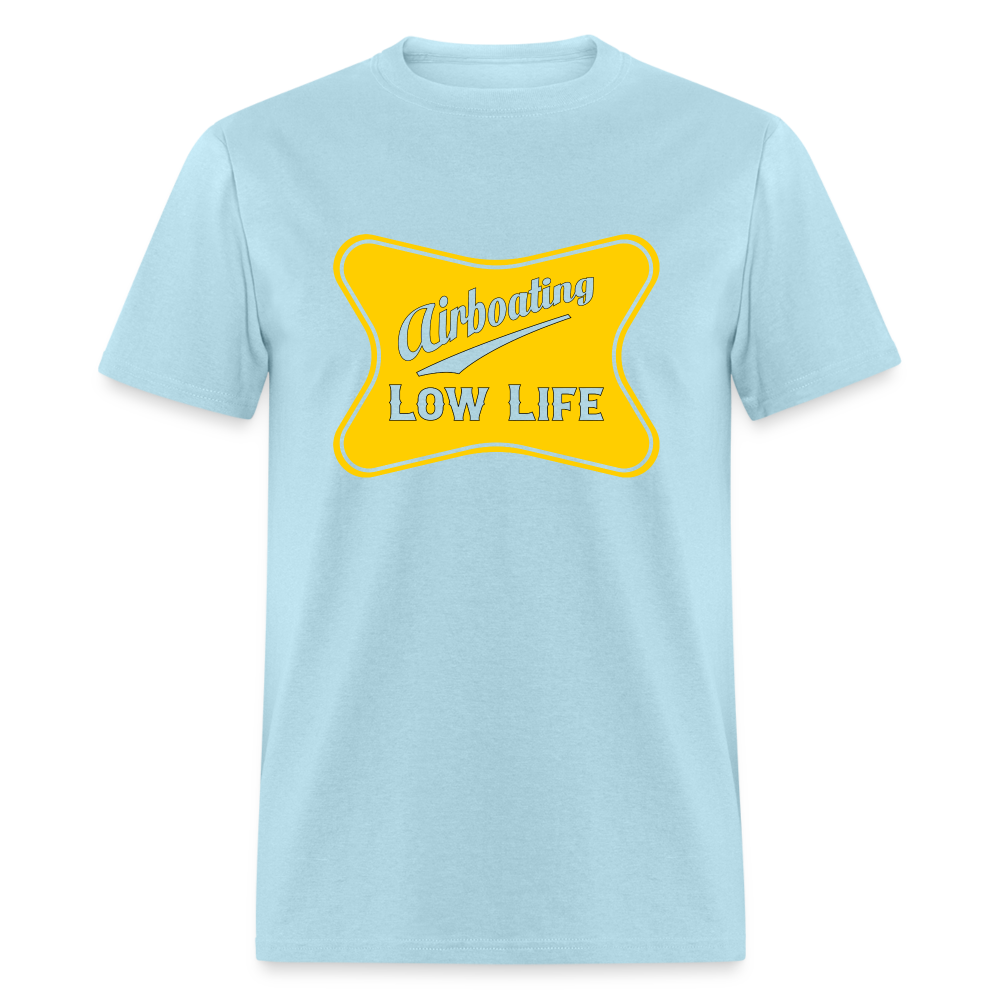 Airboating - Yellow - (Unisex) Classic T-Shirt - powder blue