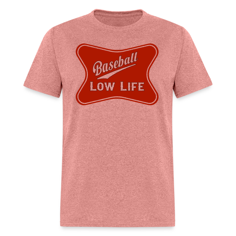 Baseball - Red - Unisex Classic T-Shirt - heather mauve