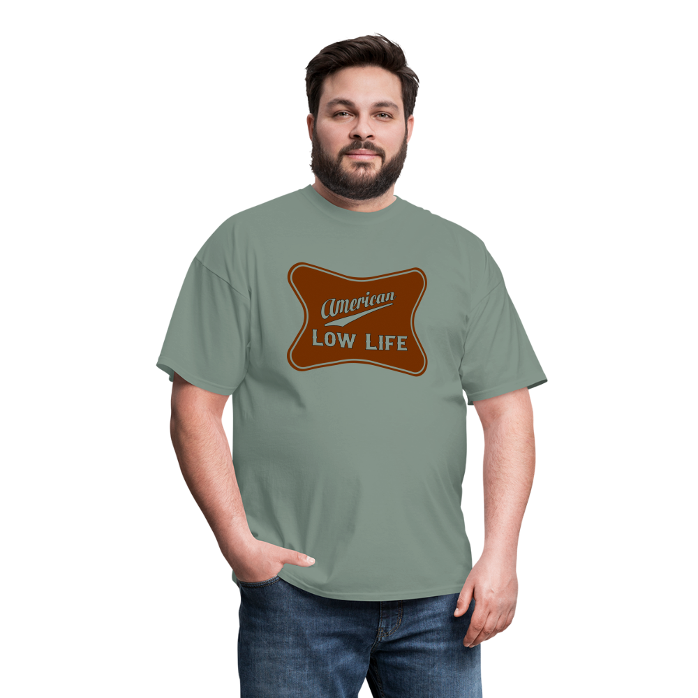 American - Brown - (Unisex) Classic T-Shirt - sage