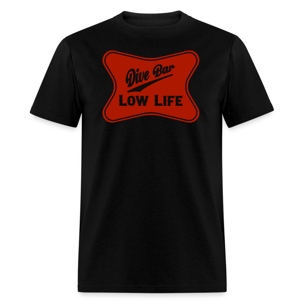 Dive Bar - Red - Unisex Classic T-Shirt - black