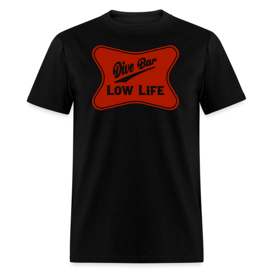Dive Bar - Red - Unisex Classic T-Shirt - black
