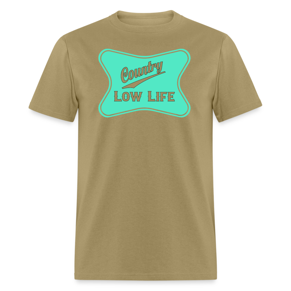 Country - Teal - Unisex Classic T-Shirt - khaki