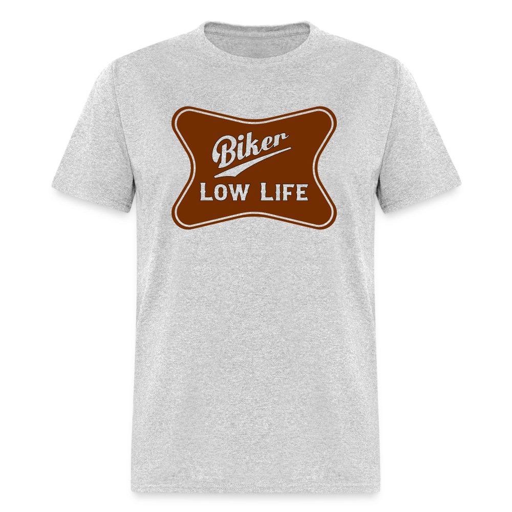 Biker - brown - unisex classic t-shirt - heather gray