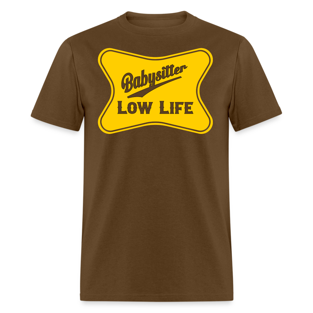 Babysitter - Yellow - Unisex Classic T-Shirt - brown