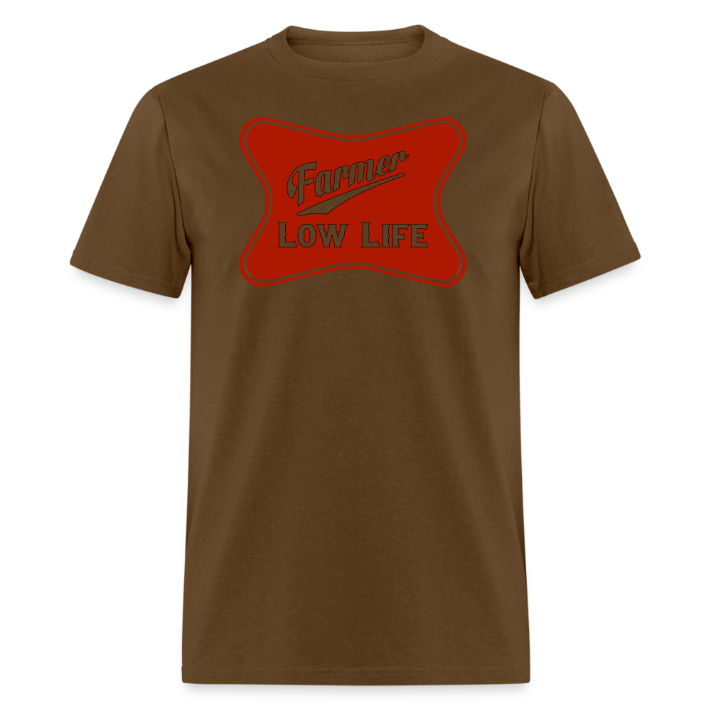 Farmer - Red - Unisex Classic T-Shirt - brown