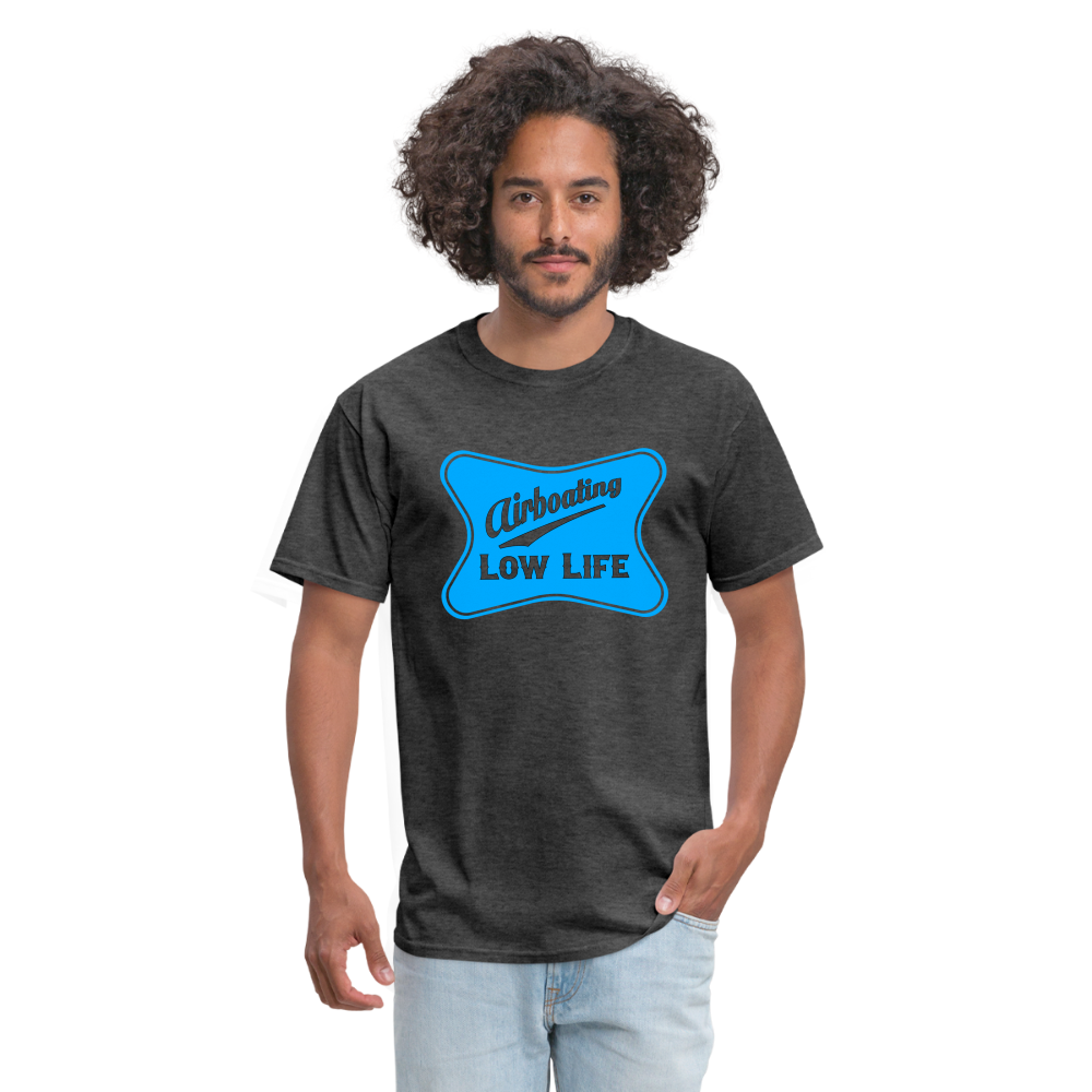 Airboating - Light Blue - (Unisex) Classic T-Shirt - heather black