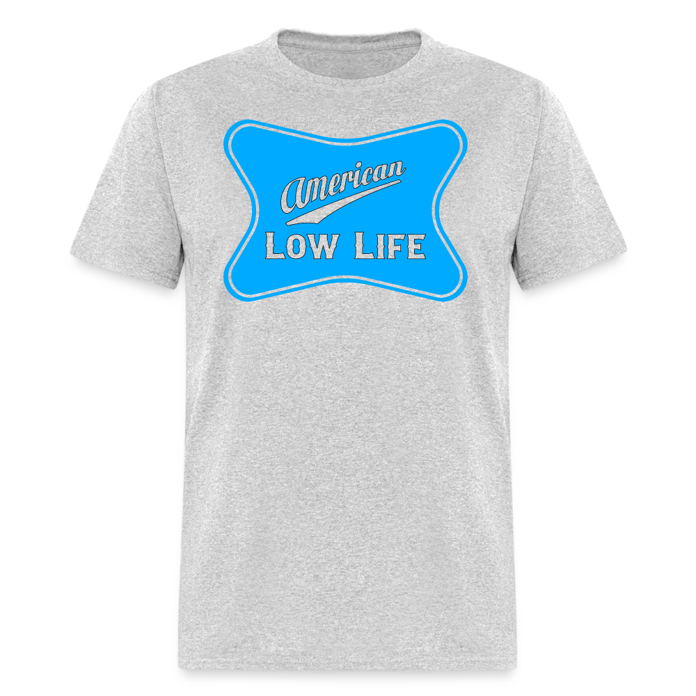 American - Light Blue - (Unisex) Classic T-Shirt - heather gray