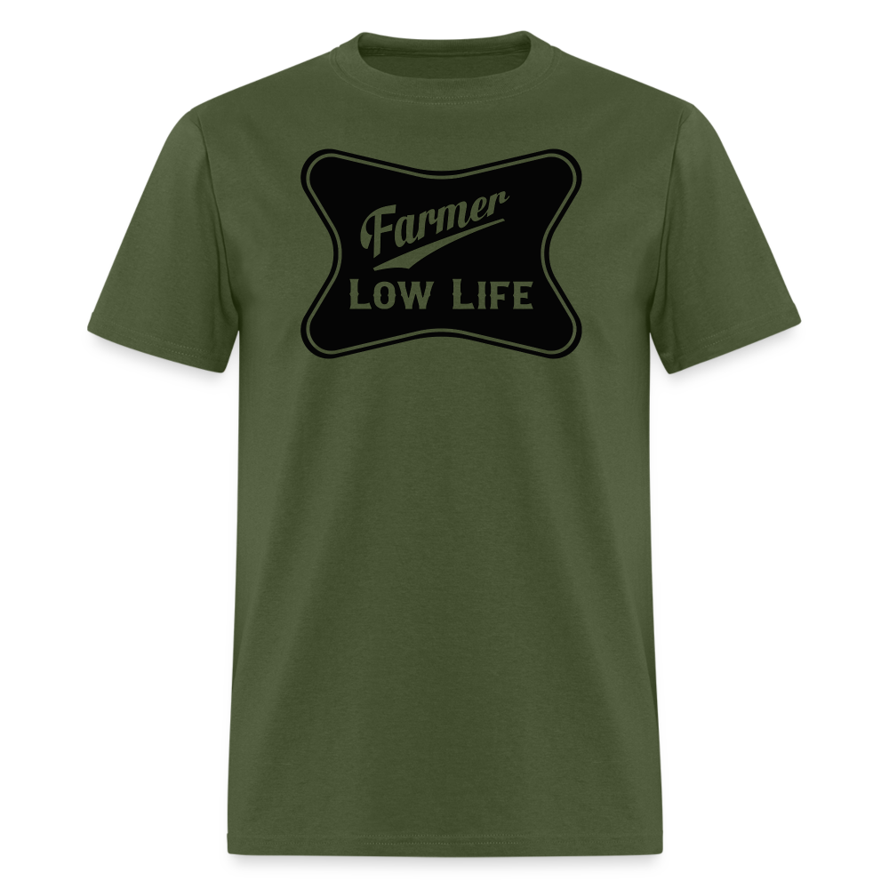 Farmer - Black - Unisex Classic T-Shirt - military green