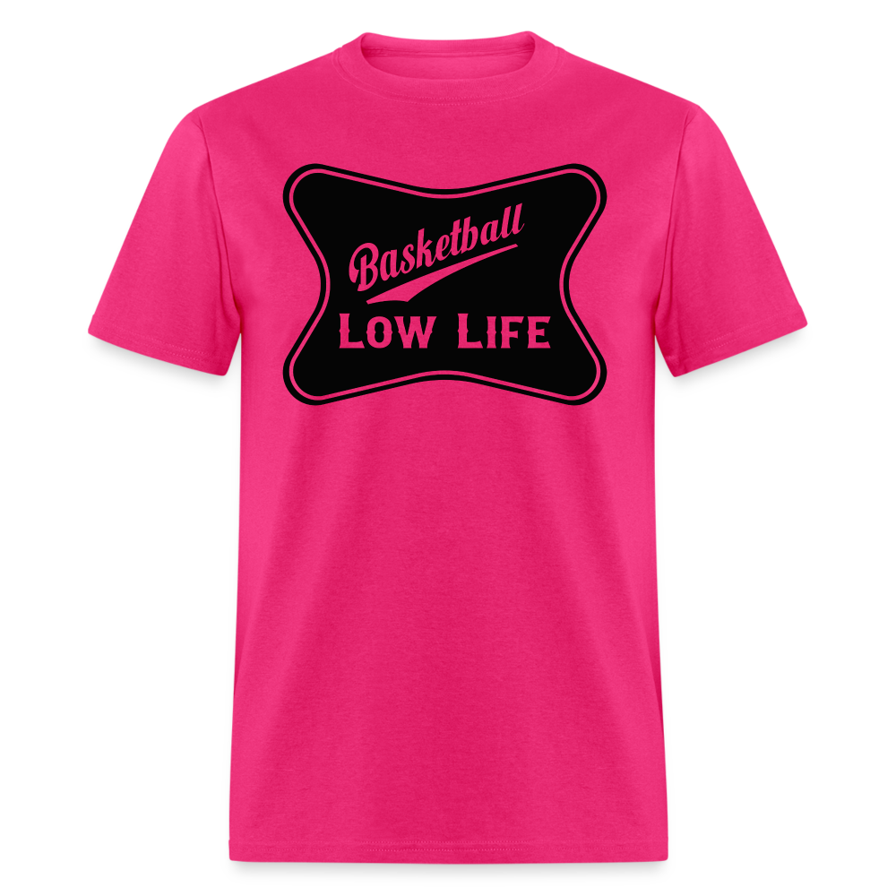 Basketball - Black - Unisex Classic T-Shirt - fuchsia