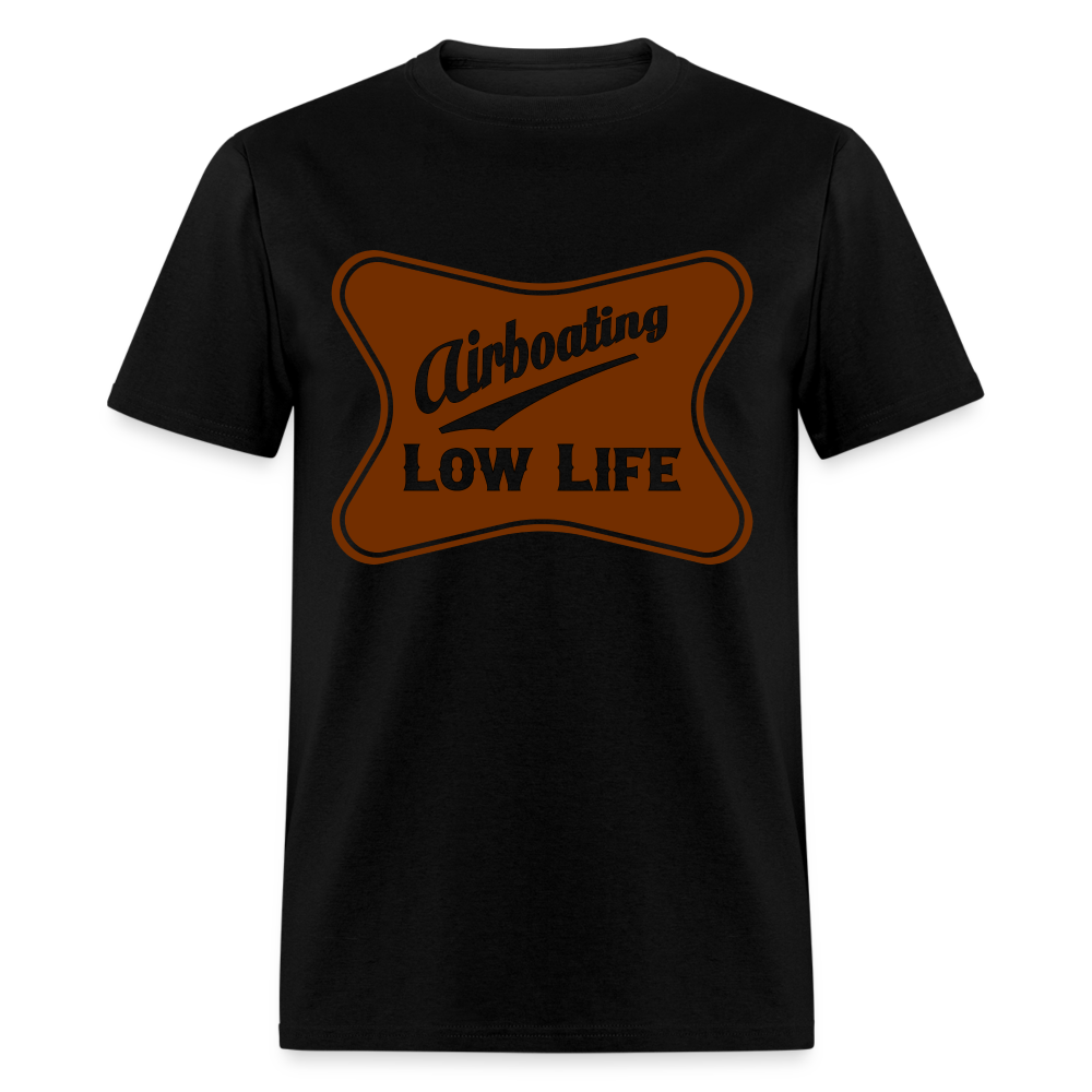 Airboating - Brown - (Unisex) Classic T-Shirt - black