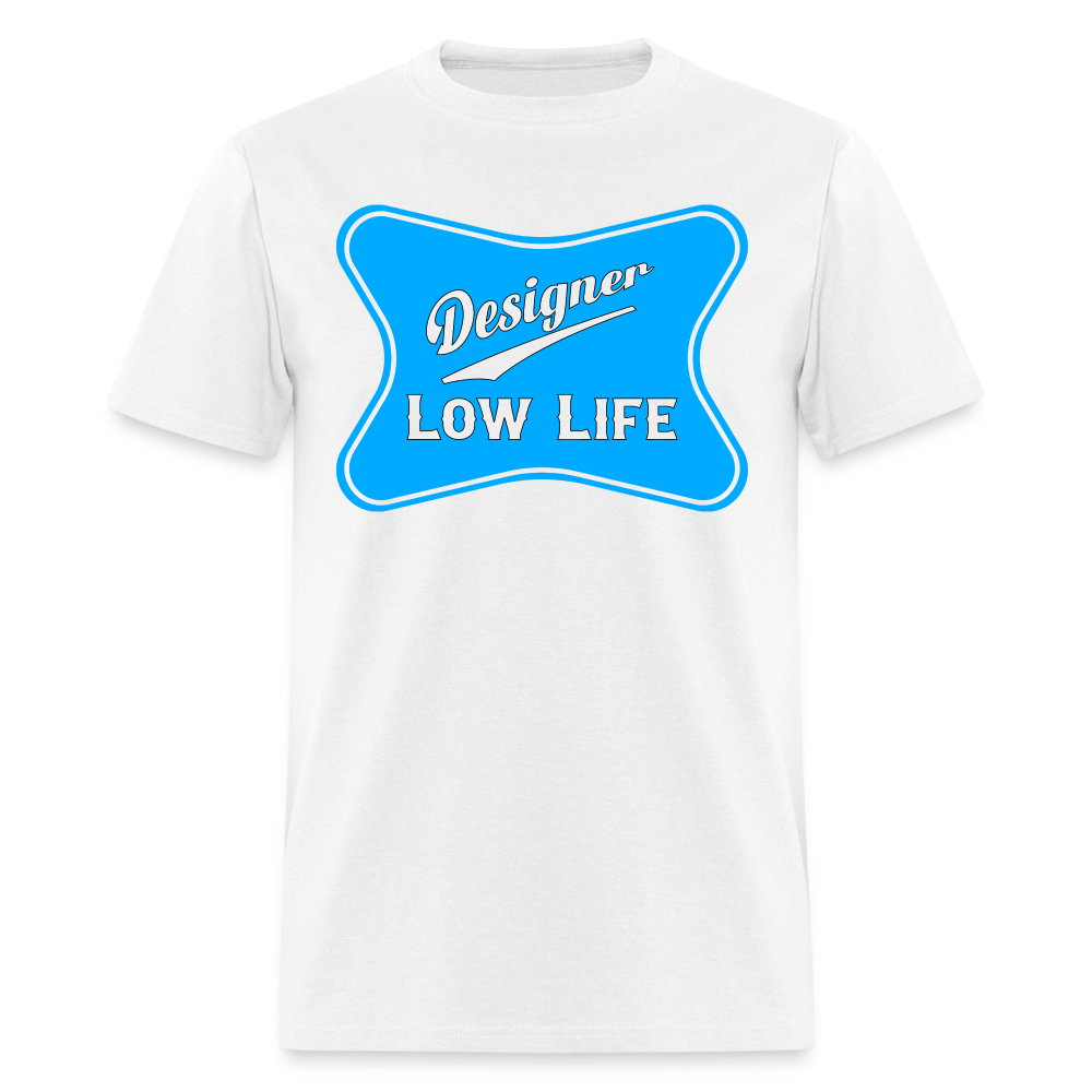 Designer - light blue - Unisex Classic T-Shirt - white