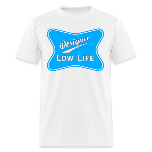 Designer - light blue - Unisex Classic T-Shirt - white