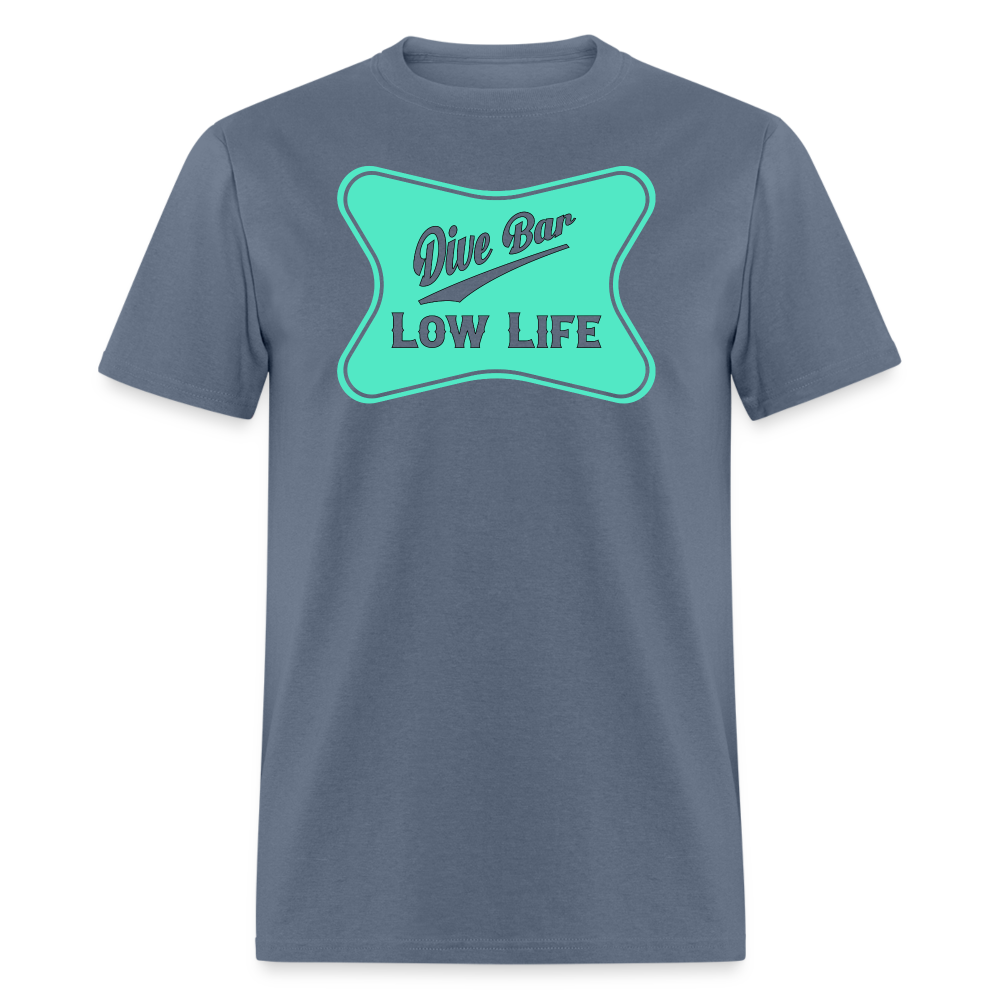 Dive Bar - Teal - Unisex Classic T-Shirt - denim