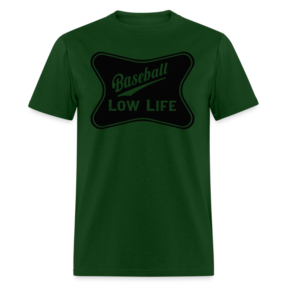 Baseball - Black - Unisex Classic T-Shirt - forest green