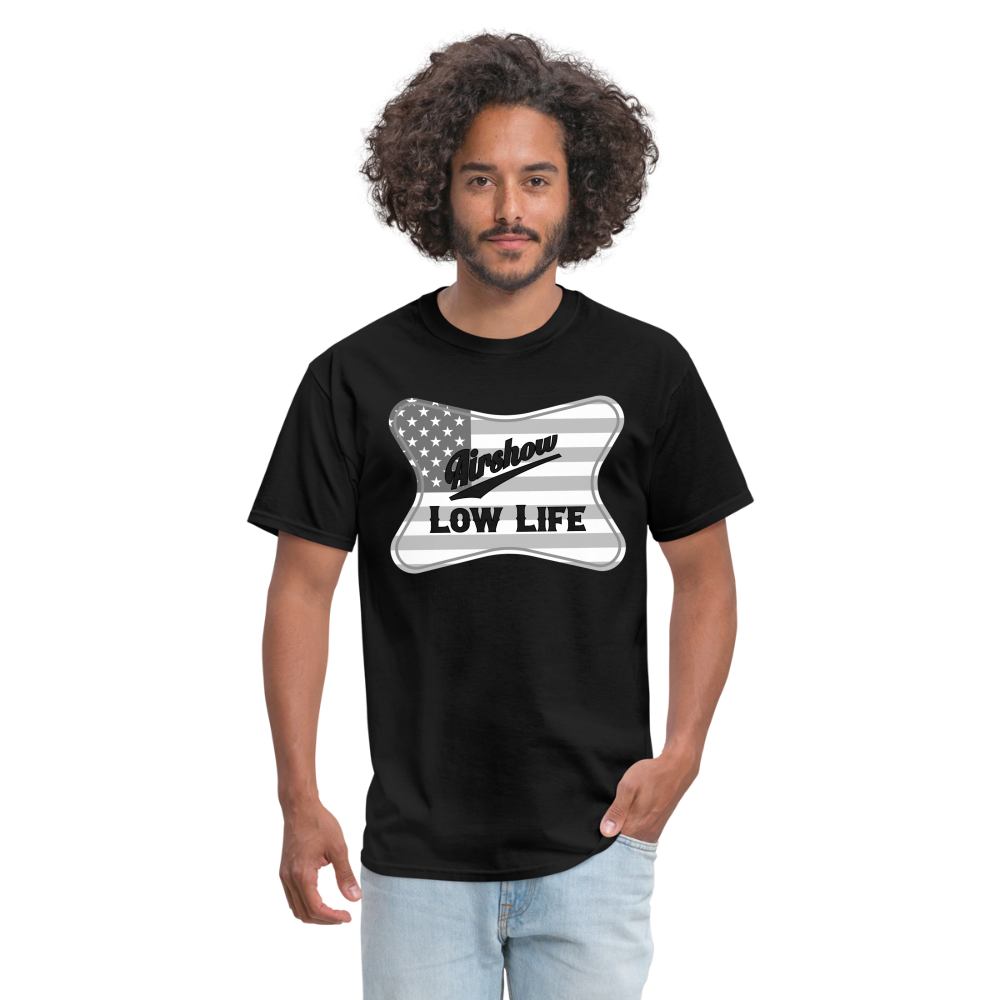 Airshow - American flag - Unisex Classic T-Shirt - black
