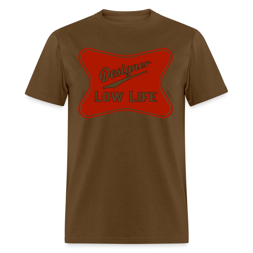 Designer -burgundy-Unisex Classic T-Shirt - brown