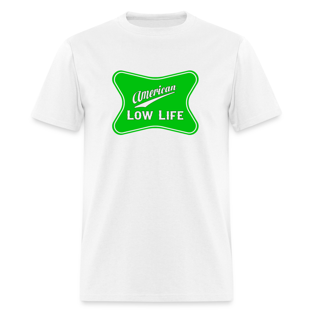 American - Green - (Unisex) Classic T-Shirt - white