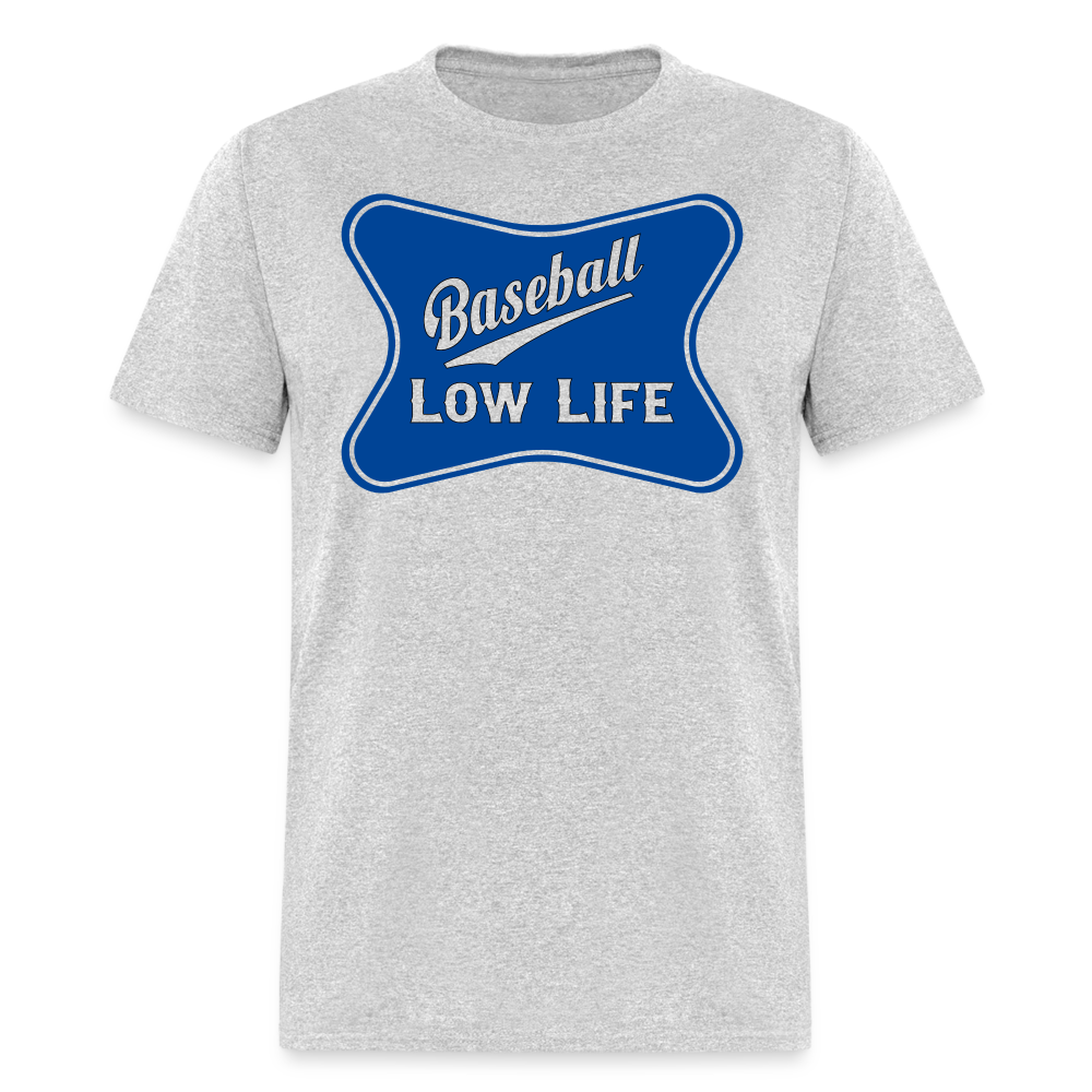 Baseball - Dark Blue - Unisex Classic T-Shirt - heather gray