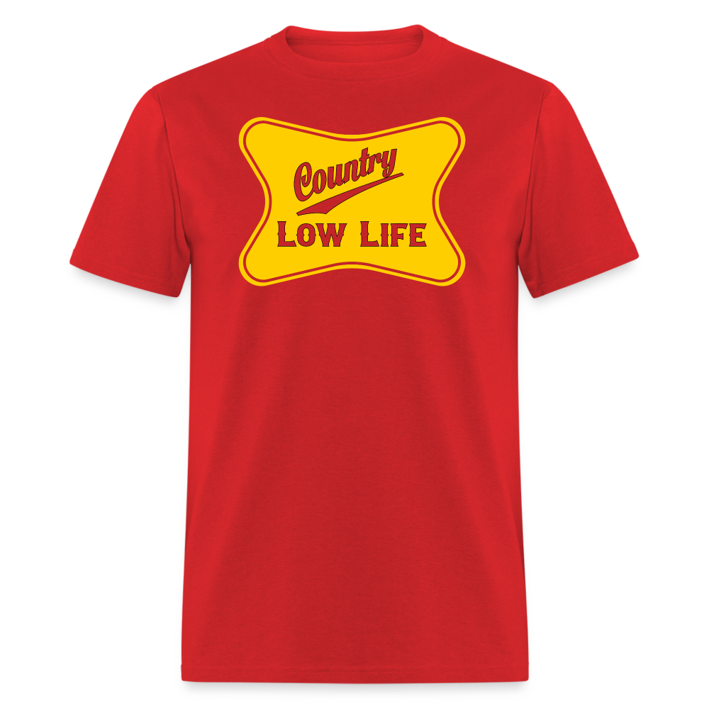 Country - Yellow - Unisex Classic T-Shirt - red