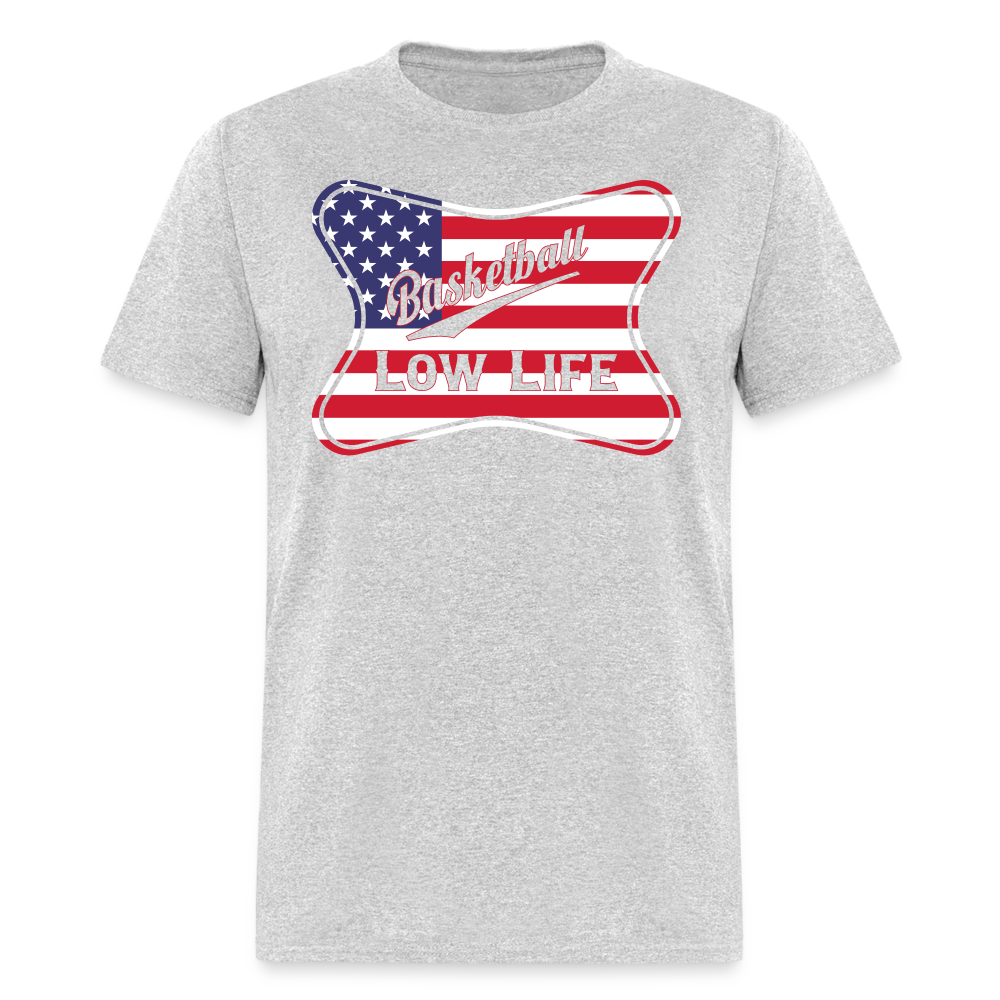 Basketball - Patriotic - Unisex Classic T-Shirt - heather gray